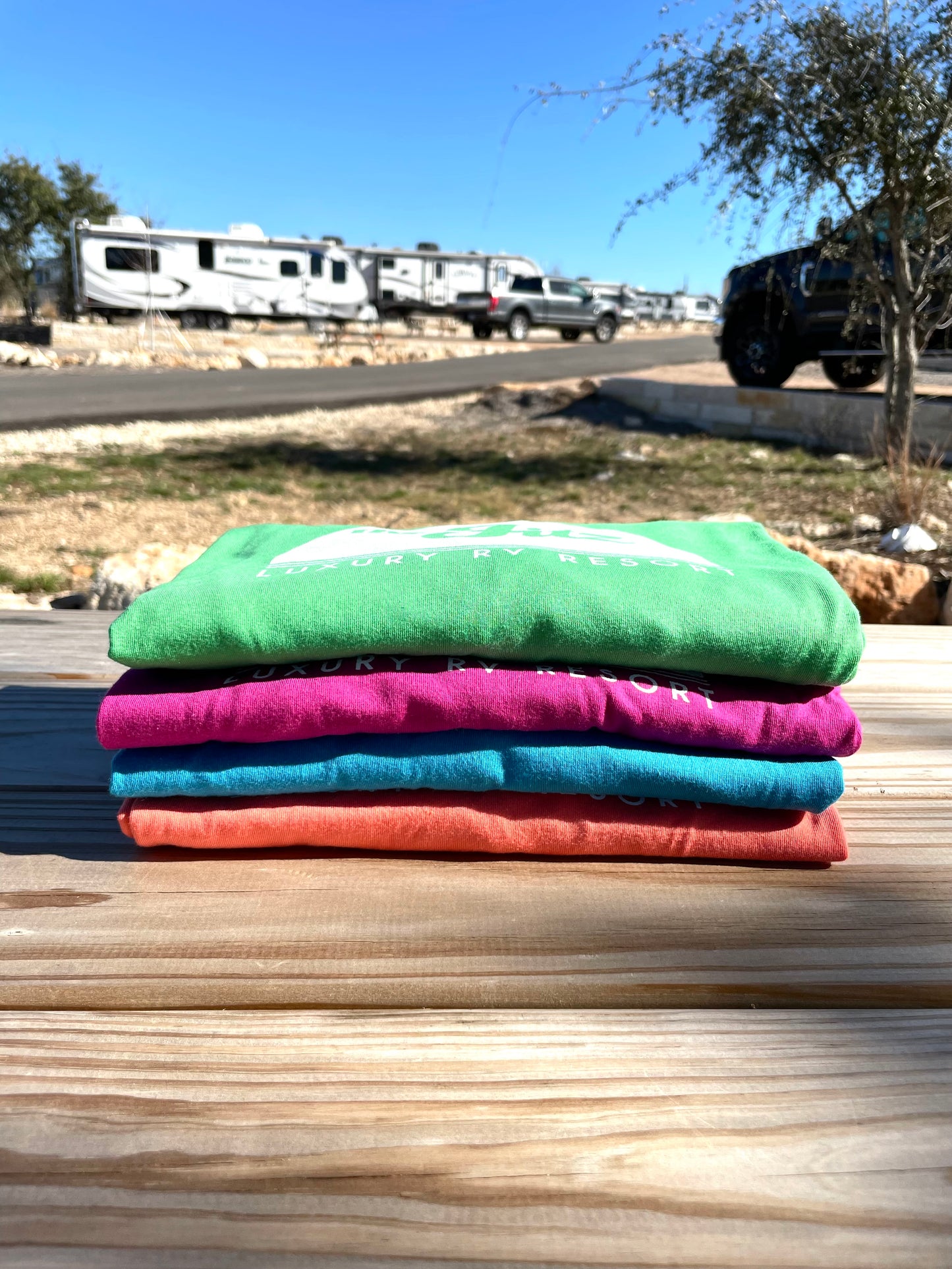 Sunsets and Slowdowns T-Shirt White Logo