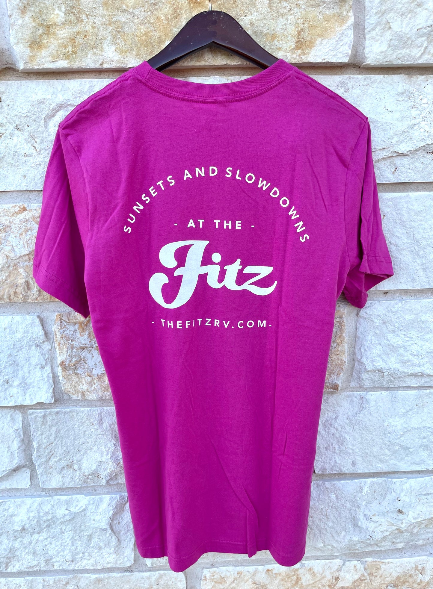 Sunsets and Slowdowns T-Shirt White Logo